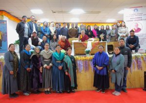 Eliezer Joldan Memorial College, Leh Celebrates Year of Compassion with Visit from Geshe Lhakdor La.