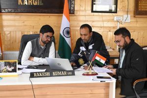 DC Kargil Reviews Progress of Aspirational Block Karsha in Zanskar.