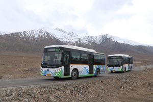 Ladakh’s public transport set to get major boost with sanctioning of 33 e-buses by MoHUA, GoI