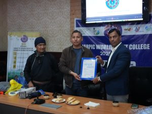 A one-day training program on sanitation and hygiene was successfully conducted at the Conference Hall, DC Office, Leh