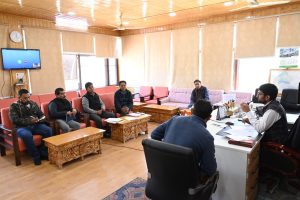 DC Kargil Reviews Implementation of Digital Learning Initiatives at Balvatika Level.