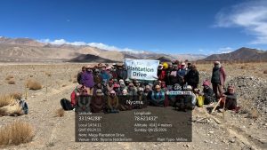 KVK Nyoma Changthang and Local Communities Unite for a Greener Changthang.