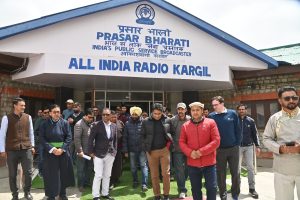 Joint Secretary (Broadcasting) Holds Review Meeting to Strengthen Akashvani Kargil.