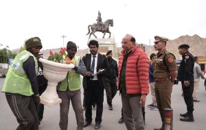 L-G Vinai Kumar Saxena launches major beautification drive ahead of Holy Relics exposition.