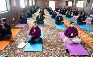 Day 2 of Yoga Session at MIMC Sees Enthusiastic Participation.