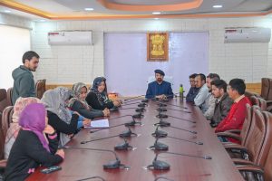 Delegation of Urdu Language Teacher Aspirants Calls on CEC Kargil, Dr. Mohd Jaffer Akhoon.
