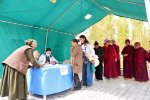 Mega Free Medical Camp Held at MIMC Devachan Campus Leh, May 2, 2026.