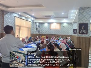 LRLM Training on Micro-Credit Planning and Bookkeeping Concludes in Kargil, Boosts Financial Inclusion Efforts.