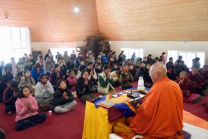 MIMC held meditation and yoga sessions during the exposition of the Holy Relics of Tathagata Buddha.