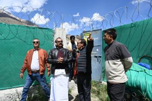 Union MoS George Kurian Engages Minority Beneficiaries in Kargil, Promotes Livelihood Schemes and Trout Farming Potential.