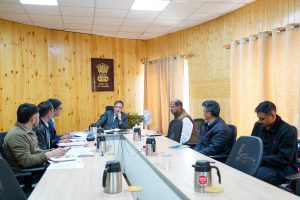 Chief Secretary reviews Functioning of Geology & Mining Wing in Ladakh.