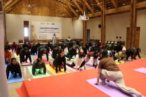 Yoga & Meditation Session Continues on Fifth Day at MIMC.