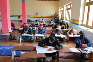 On the second day of the three-day workshop organised by the Central Institute of Buddhist Studies in connection with the Sacred Exposition of the Holy Relics of the Tathagata in Leh.