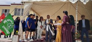 Chief Secretary Ashish Kundra inspires Young Athletes at DPS SPORTATHON.