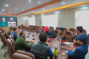 CEC Kargil Chairs High-Level Review Meeting for Sacred Buddha Relics Exposition in Zanskar.