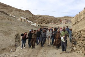 Deputy Commissioner Leh, Romil Singh Donk, along with Deputy Commissioner Changthang, Nitish Rajora, visited Chumur, the first village of Changthang district situated along the Indo-China border.