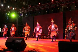 Seventh Evening of Cultural Celebrations at Leh Main Market Draws Enthusiastic Crowds.
