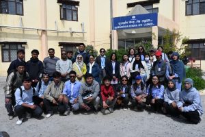Mass Communication Students of EJM college, Leh Visit AIR and Doordarshan Leh.