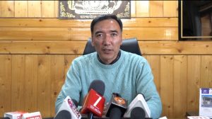 Joint Secretary JIC Rigzin Spalgon briefs media on progress of Judicial Inquiry.