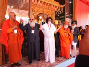 Interfaith Leaders Unite at Sacred Relic Exposition in Leh, Call for Global Peace and Harmony.
