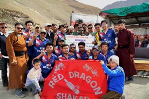 CEC Kargil Attends Final Match of 1st Chiktan Premier League.