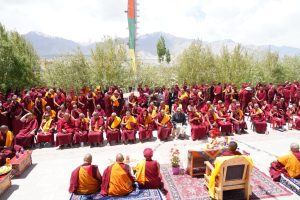 Peace Walk and Bum-sKhor Procession Draws Large Gathering in Choglamsar.