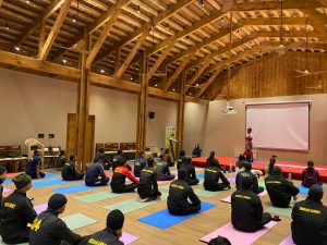 Yoga & Meditation Session Continues on Day-10 at MIMC.