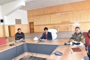 DC Nubra Holds Introductory Interaction Session with Lambardars.