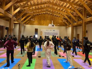 Yoga & Meditation Session Continues on Day-10 at MIMC.