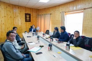 Chief Secretary reviews progress of Vibrant Village Programme in UT Ladakh.