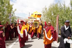 Peace Walk and Bum-sKhor Procession Draws Large Gathering in Choglamsar.