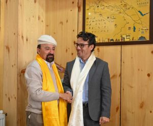CEC Kargil Welcomes Newly Appointed Joint Director Information and Deputy Director Tourism.