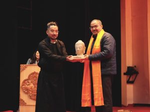 Modern Science & Buddhist Philosophy Lecture by Ven. Geshe Dorji Damdul at Central Institute of Buddhist Studies (CIBS).