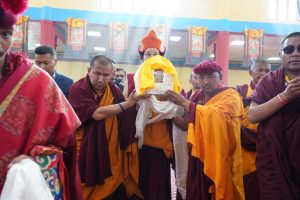 Holy Relics of Lord Buddha Received at Sindhu Ghat after 2-Day Sacred Exposition at Zanskar.