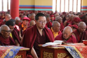 Monlam Chenmo Draws 1,700 Monks and Nuns to Dharma Centre During Sacred Relics Exposition.