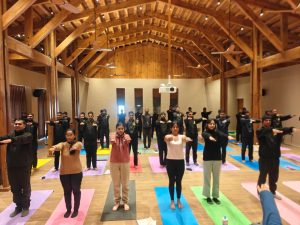 Meditation and Wellness Sessions at MIMC Conclude During Sacred Relics Exposition.
