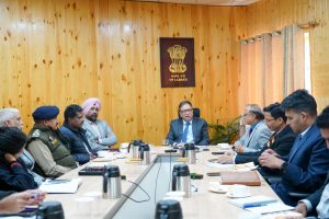 Chief Secretary chairs meeting on Database Identification and Integration with NATGRID Solution.