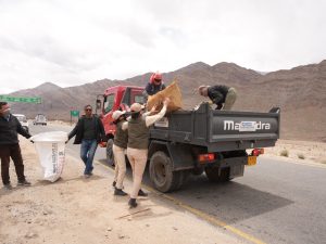 Mega Cleanliness Drive Conducted at Sub-Division Kharu, Leh District.