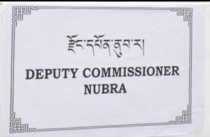 DC Nubra Inaugurates New Office Premises at Old TRC Building.