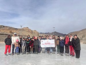 District Hub for Empowerment of Women, Leh (Mission Shakti) Concludes 10-Day Ice Hockey Training Programme for Girls of Gya–Meru Belt.
