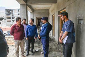 CEC Dr. Mohd Jaffer Akhoon Inspects School Building for Specially Abled Students at Kurbathang.