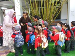 District Institute of Education and Training (DIET) Leh today hosted students and teachers of Council Model Ayu Saboo