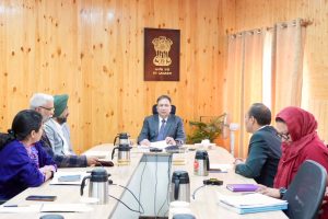 Chief Secretary reviews Compliance with Supreme Court Directions on Solid Waste Management in Ladakh.