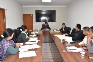 DC Nubra Conducts Meeting with Principals of Government Schools of District Nubra