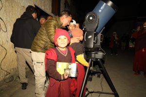 Department of Tourism, UT Ladakh Organises Second Day of Astro Week Festival at Lamayuru Monastery.