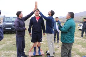 PST/PET Conducted Successfully for Wildlife Forester Posts in Leh.