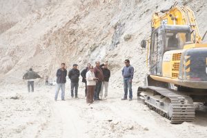 Baseer Ul Haq Choudhary Stresses Timely Completion of Markha Valley Road Project.