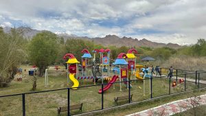 L-G VK Saxena inaugurates restored and redeveloped Choglamsar Protected Forest in Leh.