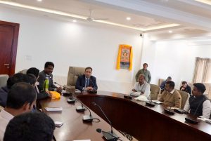 Chief Secretary Interacts with IGNFA IFS Probationers during Ladakh Study Visit.