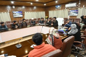 DC Kargil Engages Entrepreneurs, Assures Support to Boost Local Industries and Business Growth.